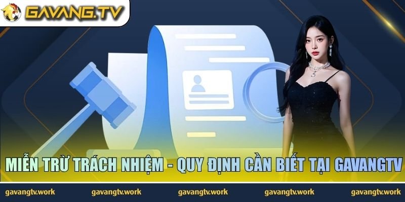 miễn trừ trách nhiệm